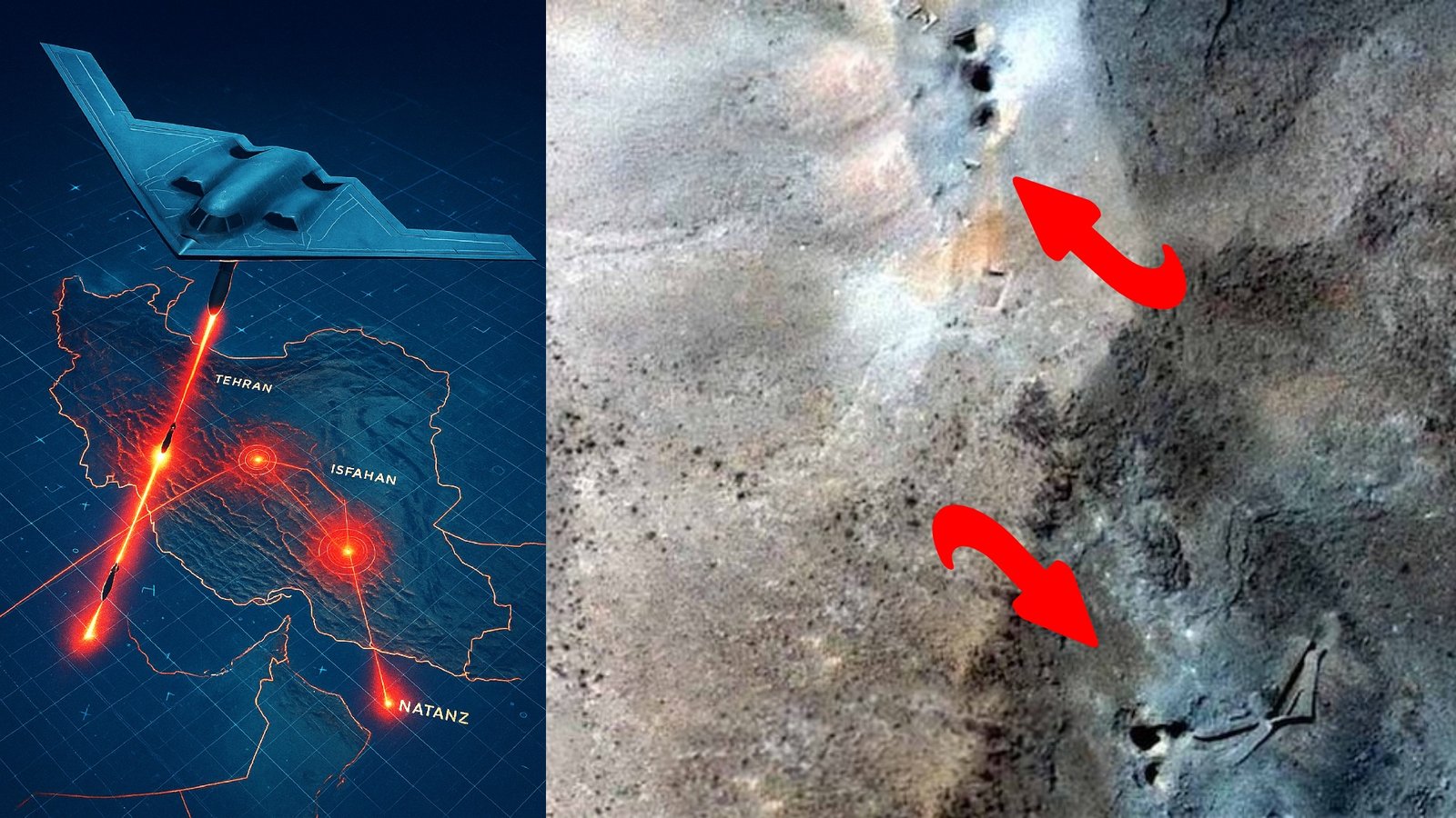 फोर्डो की पहाड़ी के ऊपर 6 गहरे गड्ढे