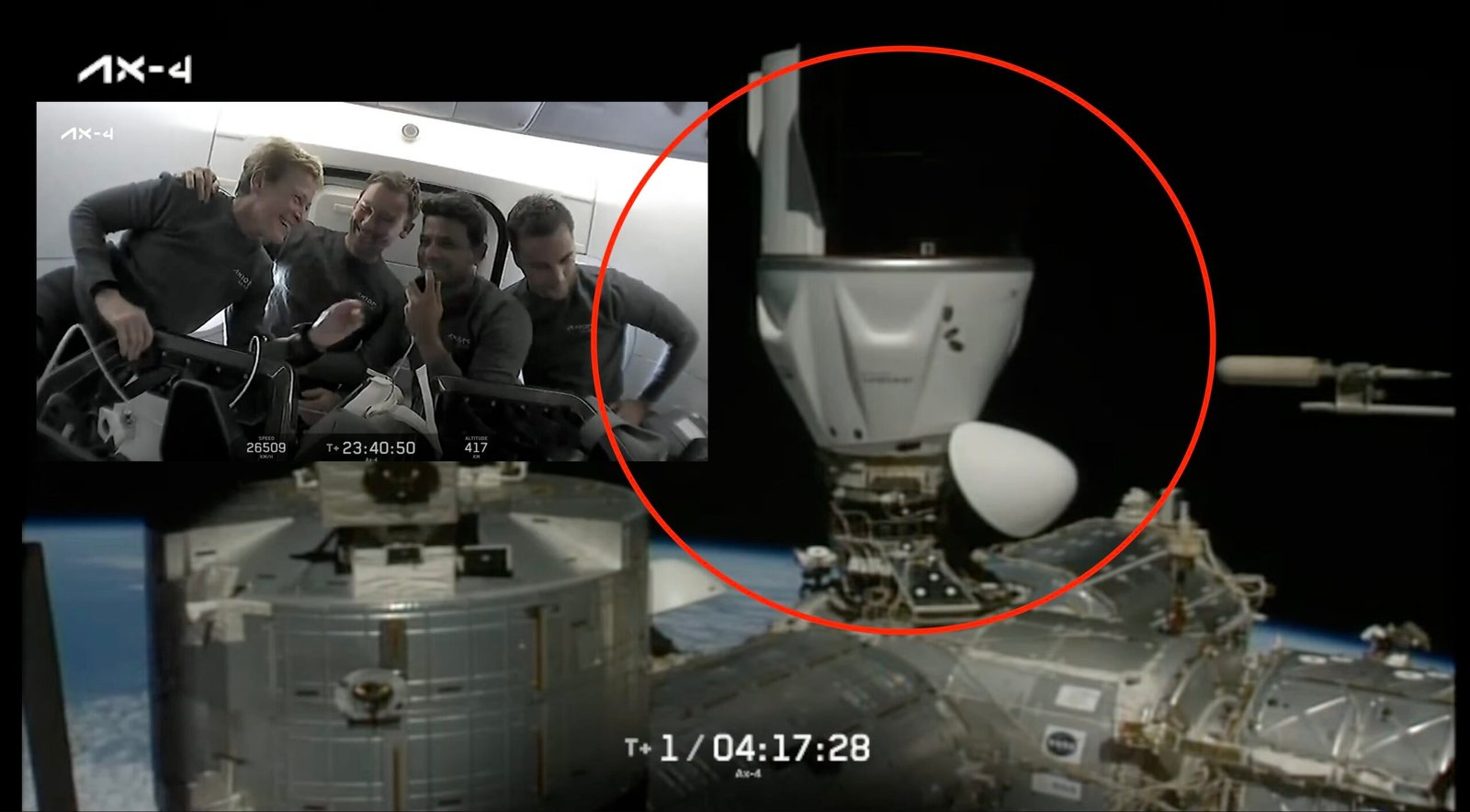 इंटरनेशनल स्पेस स्टेशन, ड्रैगन यान