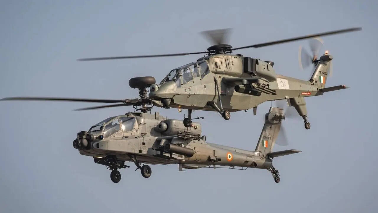 Apache Helicopters in Indian Army