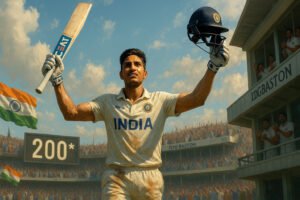 Cricket test Shubman Gill