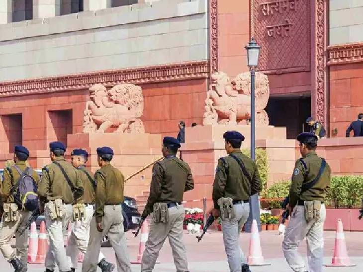 संसद की सुरक्षा में फिर हुई चूक,