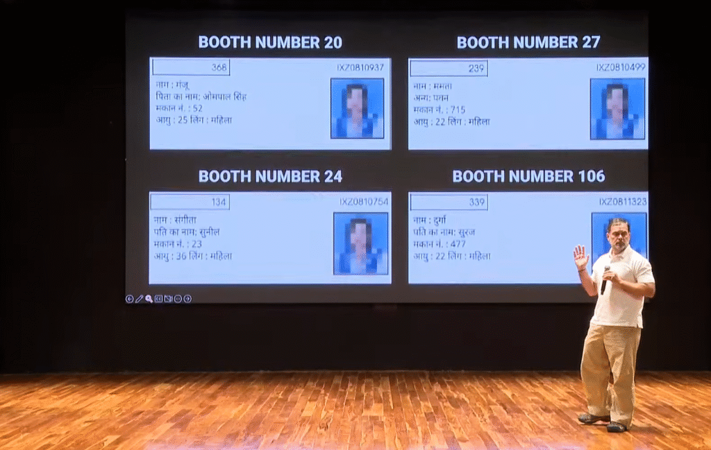 हरियाणा की वोटर लिस्ट में ब्राजील की मॉडल